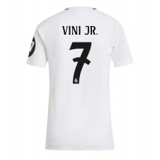 Real Madrid Vinicius Junior #7 Hjemmedrakt Kvinner 2024-25 Kortermet